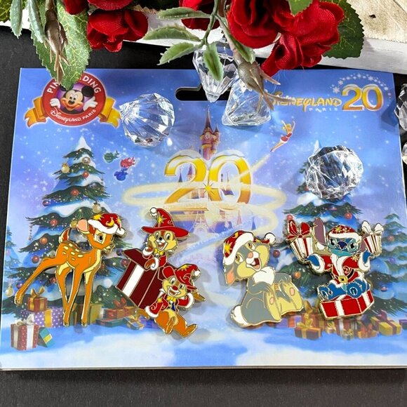 Disneyland Stitch Santa Trading Pin Christmas Present Brooch Lapel Pin Jewelry - Picture 5 of 6